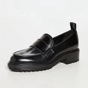 Aeyde Ruth Loafers in Black size 36